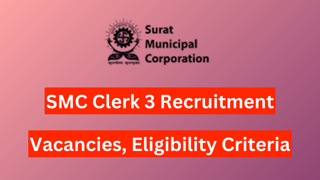 SMC Clerk 3 Recruitment