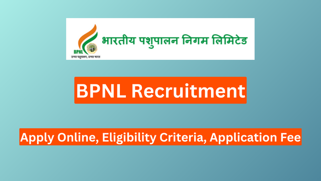BPNL Recruitment 