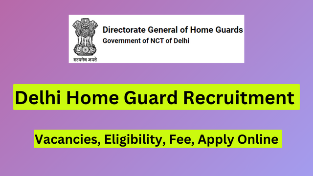 Delhi Home Guard Recruitment